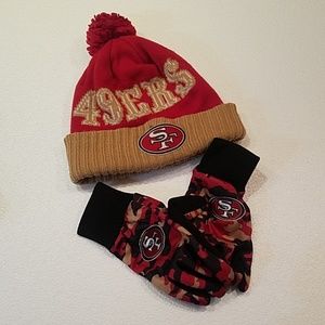 Mitchell & Ness SF 49ers Beanie